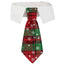 New British style handsome Christmas dog collar Christmas pet tie - Korvel