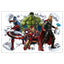 Marvel League of Legends Captain America Iron Man Batman Hulk Boy Bedroom Living Room Decoration Self Adhesive Wall - Korvel