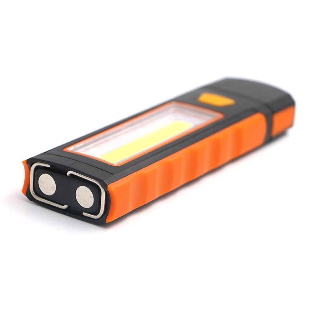 Luz de trabajo LED COB con gancho magnético - Linterna portátil versátil
