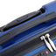 3 Piece Luggage Sets PC Lightweight & Durable Expandable Suitcase with Two Hooks, Spinner Wheels, TSA Lock, (21/25/29) Dark Blue - Korvel