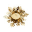 Christmas Golden Iron Candlestick Desktop Decoration Christmas Day Snowflake Decorations Table Arrangement - Korvel