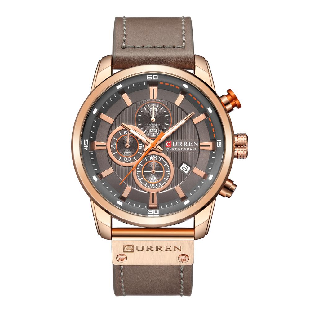 Watch Top Brand Man Watches with Chronograph Sports Waterproof Clock Man Watches Military Luxury Men's Watch Analog Quartz - Korvel
