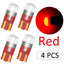 10PCS T10 W5W Led 3030 1SMD Wedge Bulb Auto Dome Reading Car Light Sidemarker Sidelight Parking Lights 194 168 Lamp Bulbs - Korvel