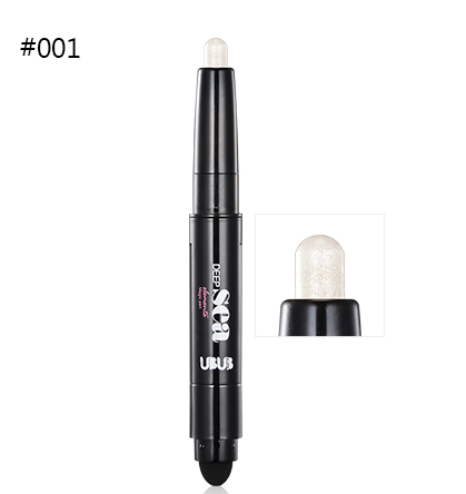 UBUB Eye Pencil Eyeshadow Silkworm Pen Velvet Shimmer Earth Double Color Eye Shadow Cream Glitter Makeup Palette Cosmetics - Korvel