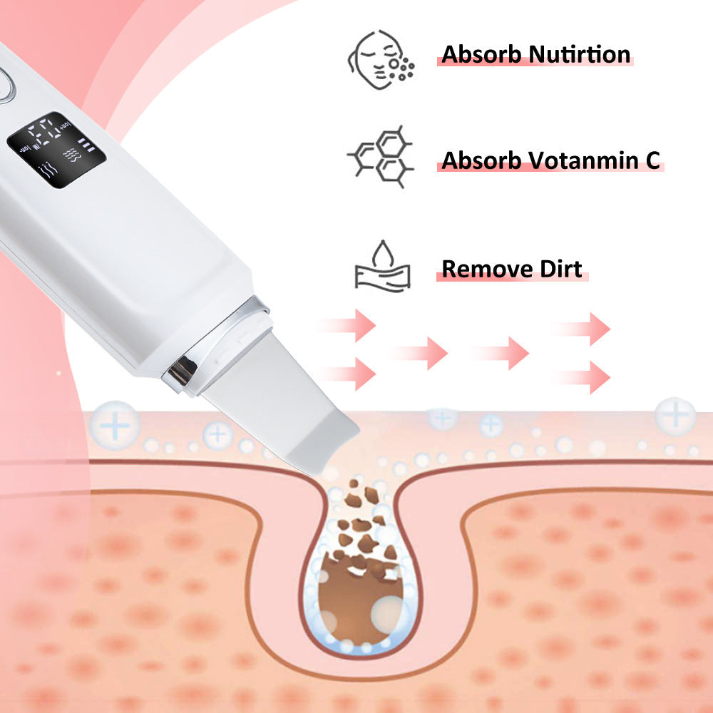 Hailicare Ultrasonic Skin Scraper with LED Display