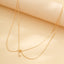 Thin chain belly button waist decoration body chain double-layer metal wind versatile waist chain - Korvel