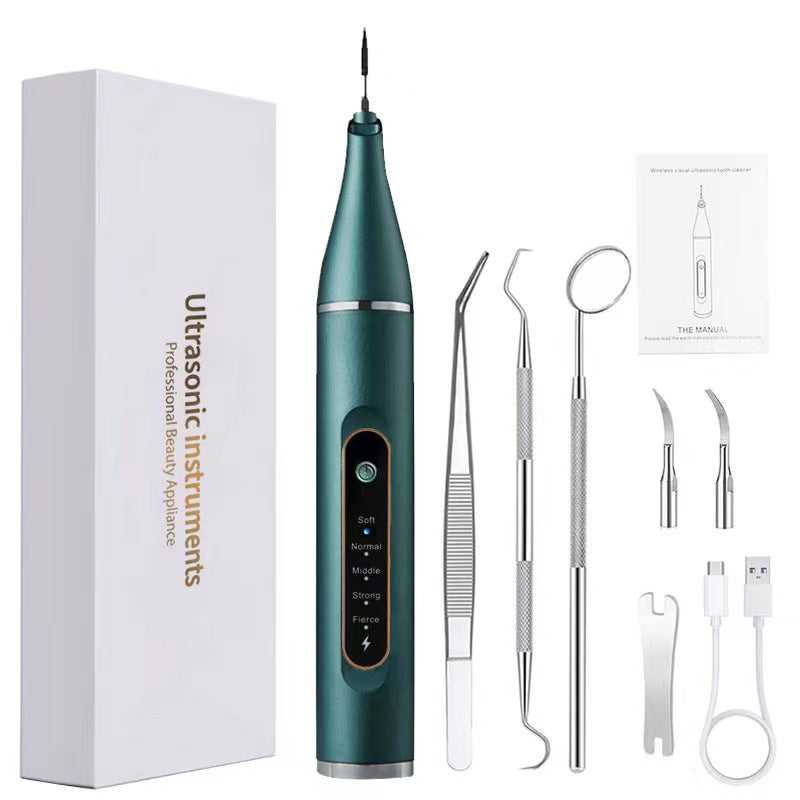 Ultrasonic dental cleaner portable oral care cleaning device stone removal and whitening dental cleaner - Korvel