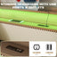 Twin Size Daybed with Trundle, Upholstered Daybed with Charging Station and LED Lights, Beige - Korvel