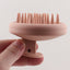 Massage silicone hair brush, head massage comb, scalp cleaning massage brush, hair comb - Korvel