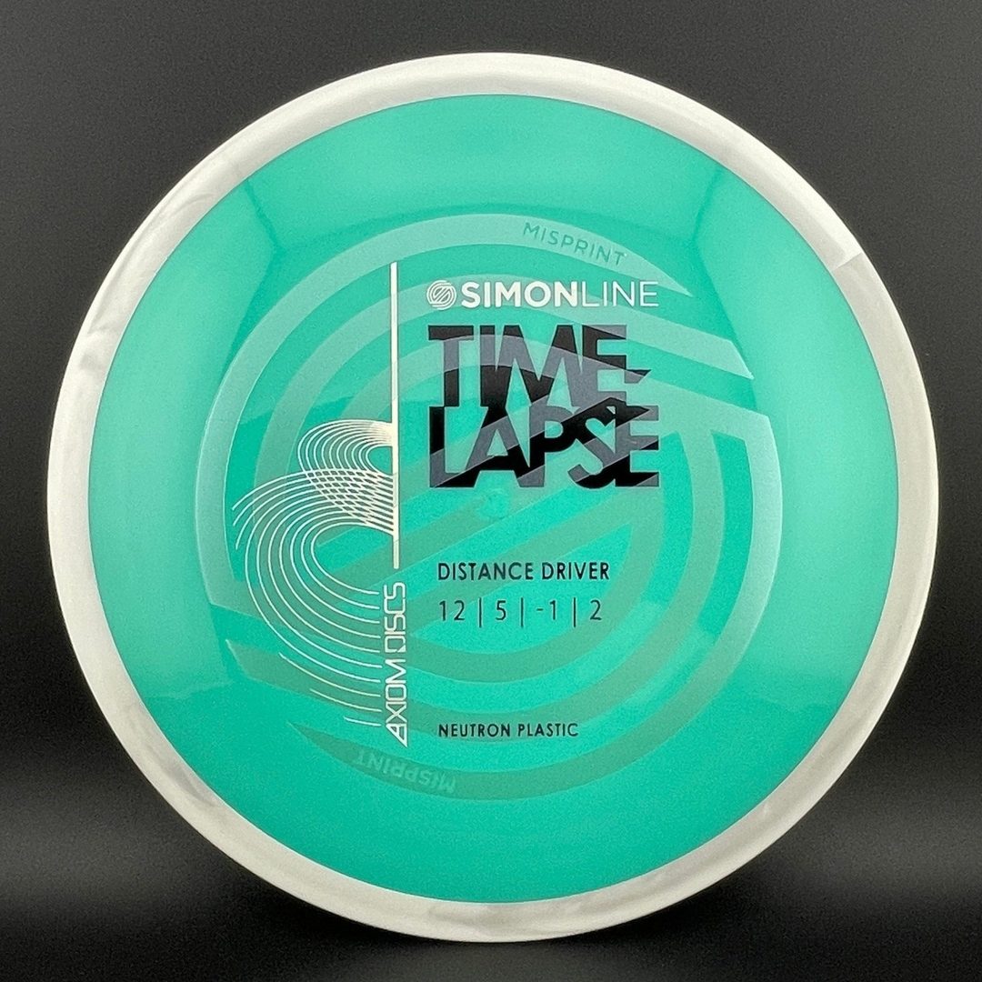Neutron Time-Lapse (Re-Tooled) - Error de impresión de Simon Line