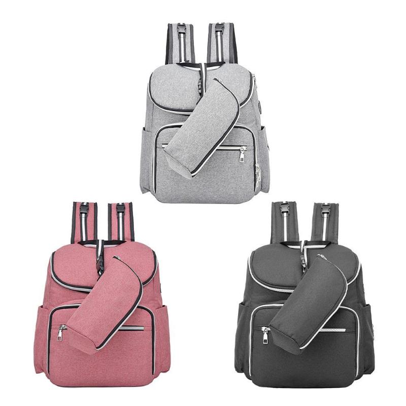 Fashion Maternity Diaper Bags Waterproof Mummy Nappy Bags Large Capacity Baby Care Nursing Bag Mother Multi-function Backpacks - Korvel