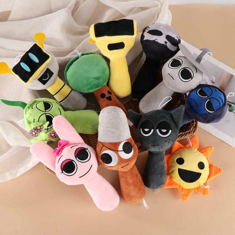 Sprunki Plush Rhythm Box Game Character Surrounding Plush Toys Dolls - Korvel