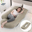 J-Shaped Pregnancy Pillow for Side Sleepers