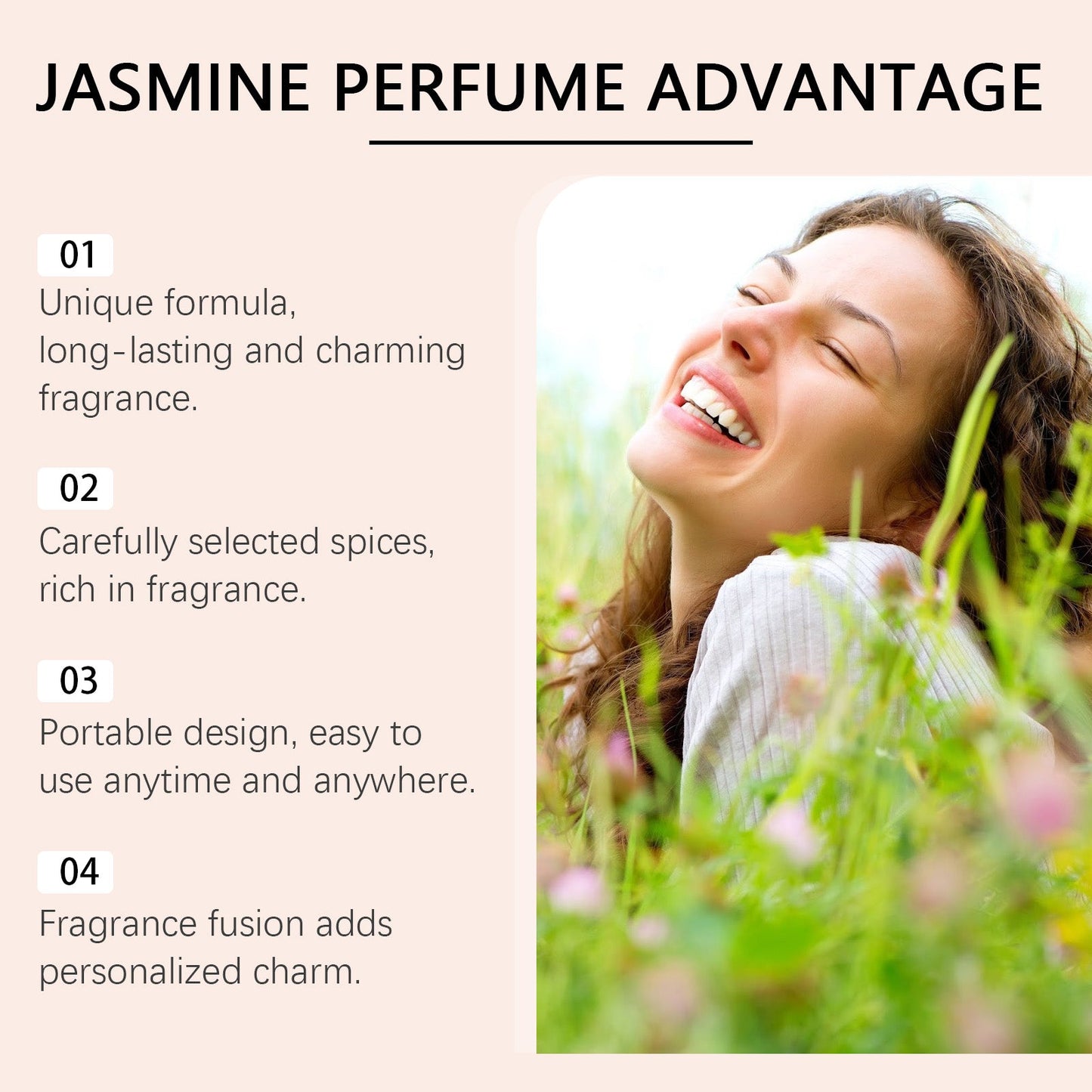 Eau de Parfum Jasmine Light - Parfum Floral Frais