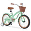 Multiple Colors,Girls Bike for 4-7 Years Old Kids,16 inch wheel , Training Wheels Included - Korvel