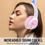 AKZ-07 Luminous Cat Ear Bluetooth Headset