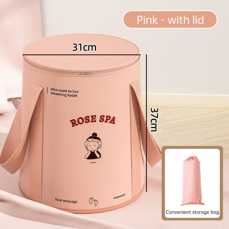 Bassin de bain de pieds portable et pliable pour la maison et les voyages
