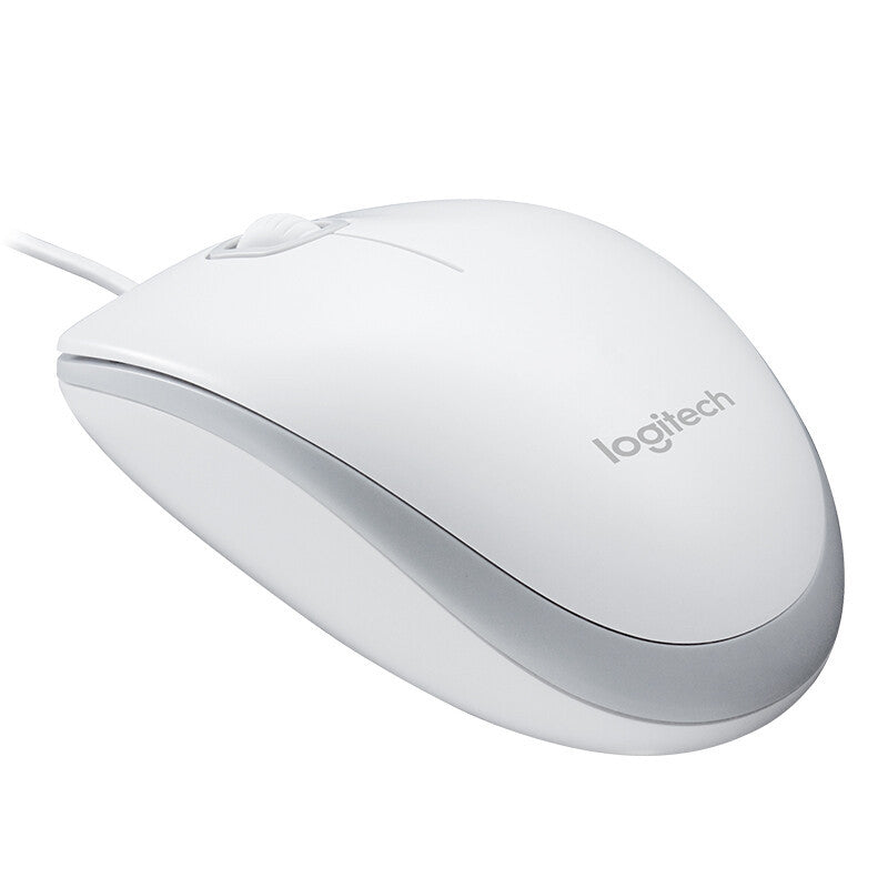 Souris USB filaire Logitech M100r pour la maison et le bureau