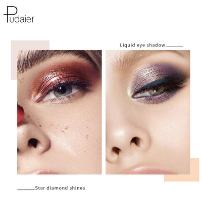 Sombra de Ojos Líquida Pudaier Star Diamond - Acabado Metalizado Sirena