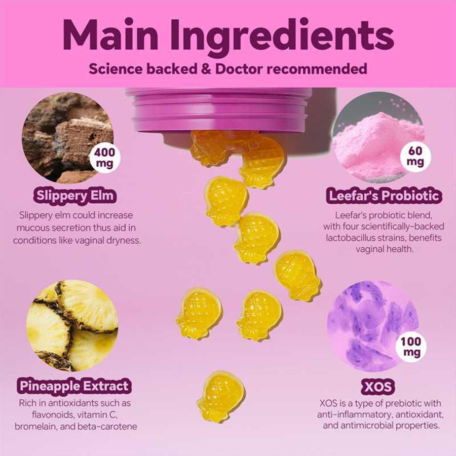 Gomitas probióticas femeninas para mujeres