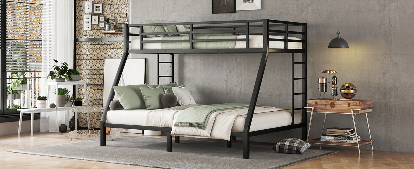 Lit superposé en métal Twin XL sur Queen - Design gain de place