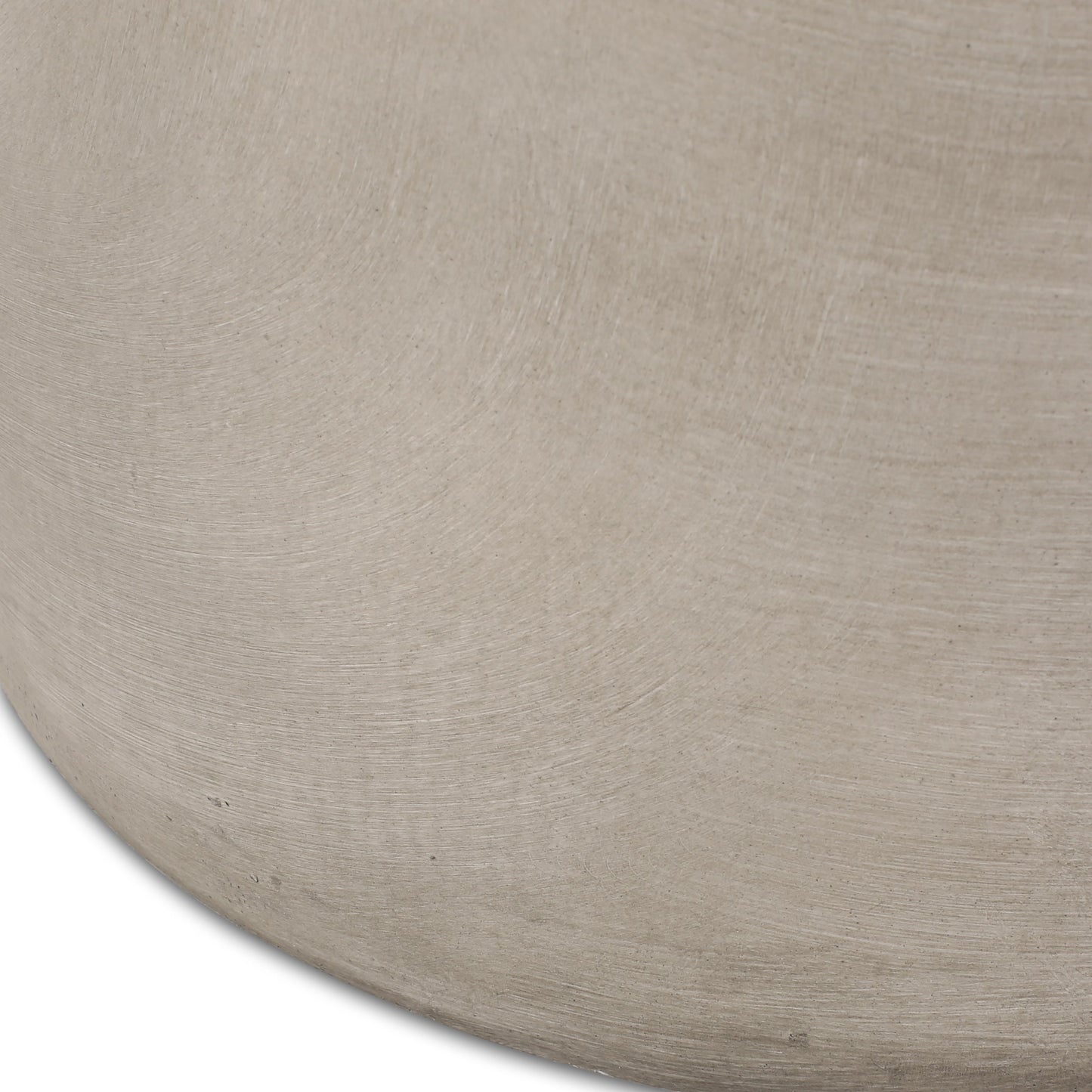 Light Gray Concrete Side Table