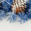 Set of 4 Premium Artificial Christmas Trees with LED Lights