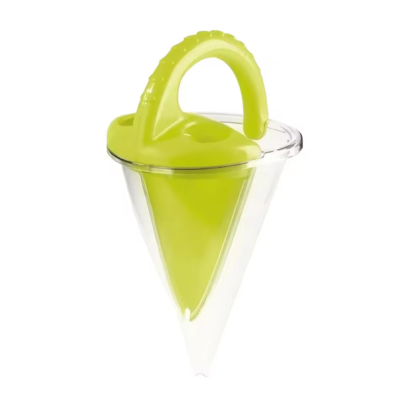 Outdoor family sand hopper with overflow – for beach sand play & garden irrigation. - Korvel