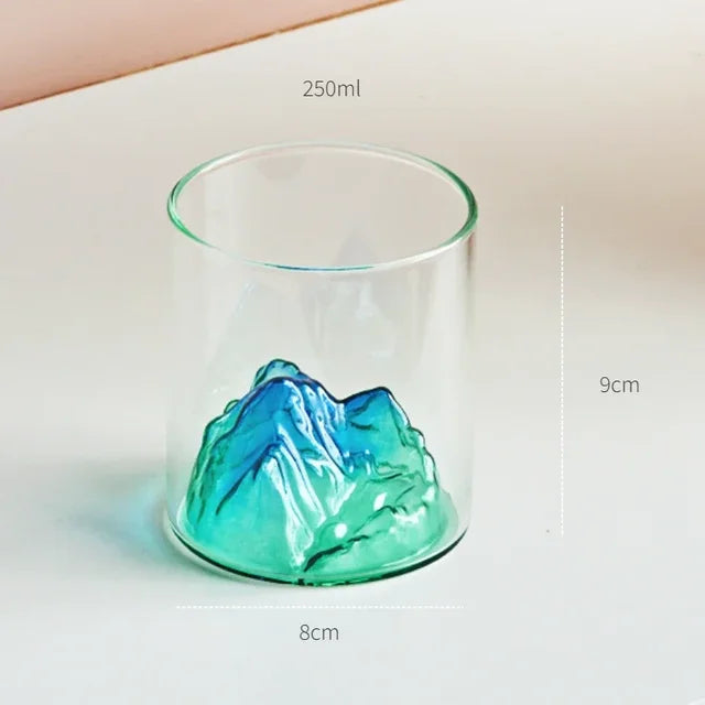 Tasse à café et à thé en verre borosilicate élégant