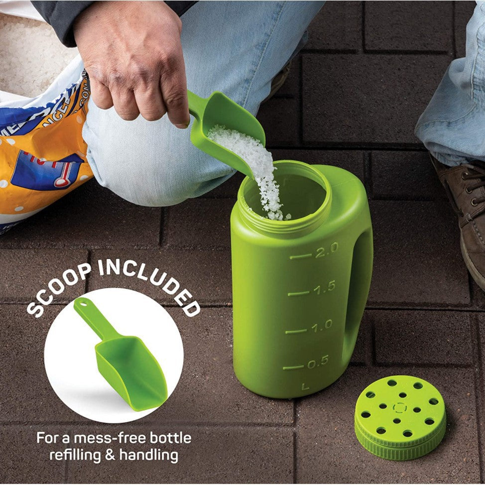 Harris Diatomaceous Earth Spreader with Scoop and Adjustable Top - Korvel