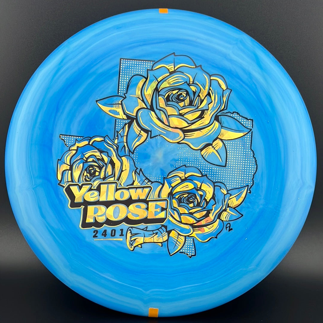 Alpha Yellow Rose - Putter de Disc Golf Première Édition