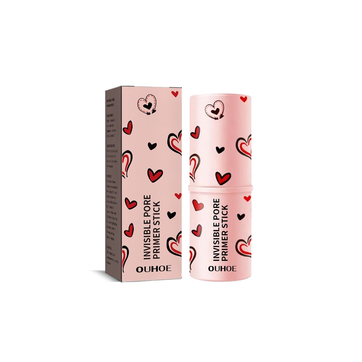 Pore Invisible Stick, Brightening Skin Tone Concealer Invisible Pore Smoothing Pre-Makeup Stick - Korvel