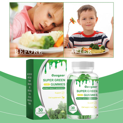 Dietary Supplement Gummy, Body Supplement Green Gummy Body Care - Korvel