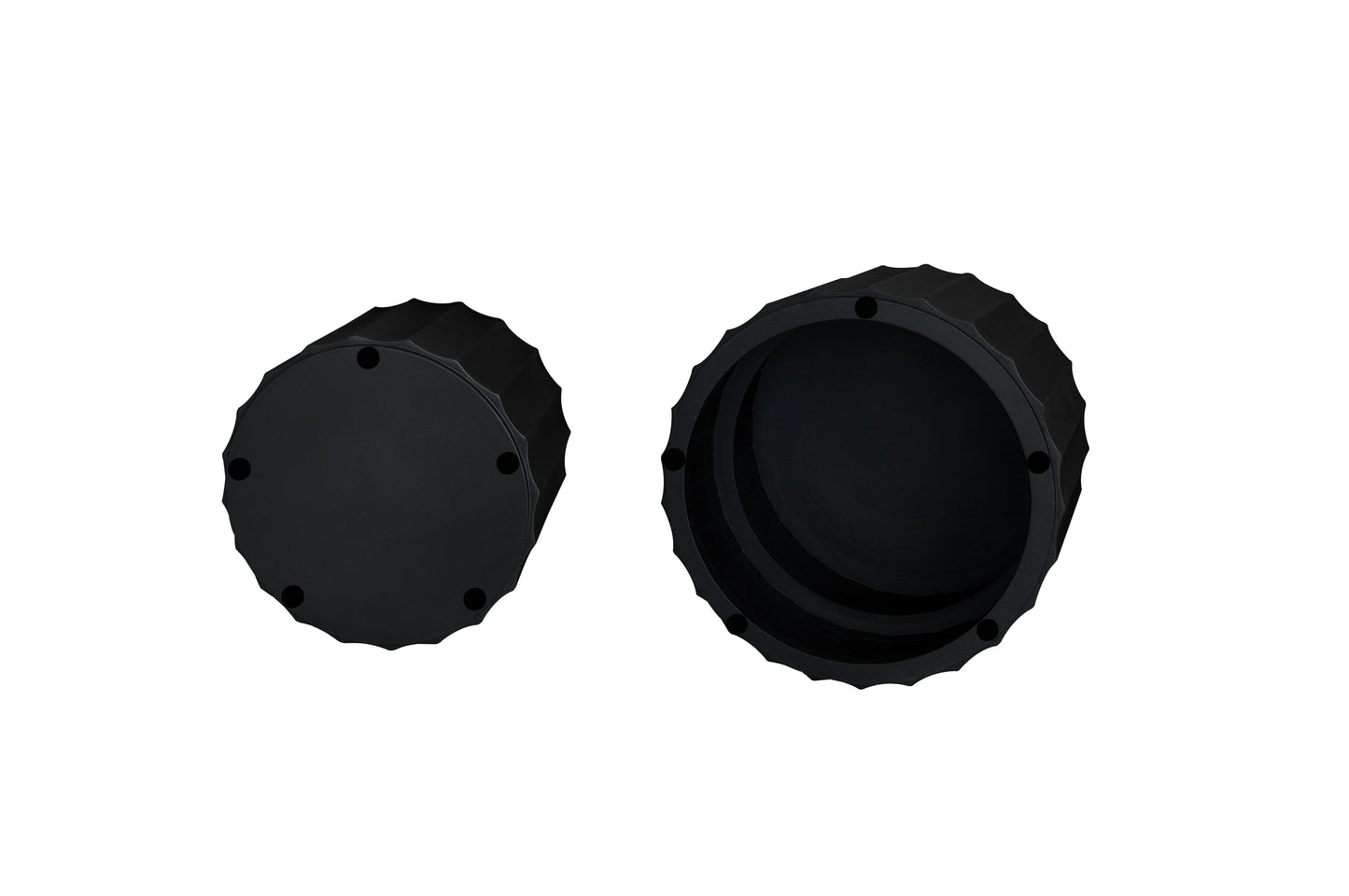 Coffee Table Set of 2, Round Coffee Table ,Nesting Coffet Table,End table,Circle Sidetable for Living room ,Bedroom - Korvel