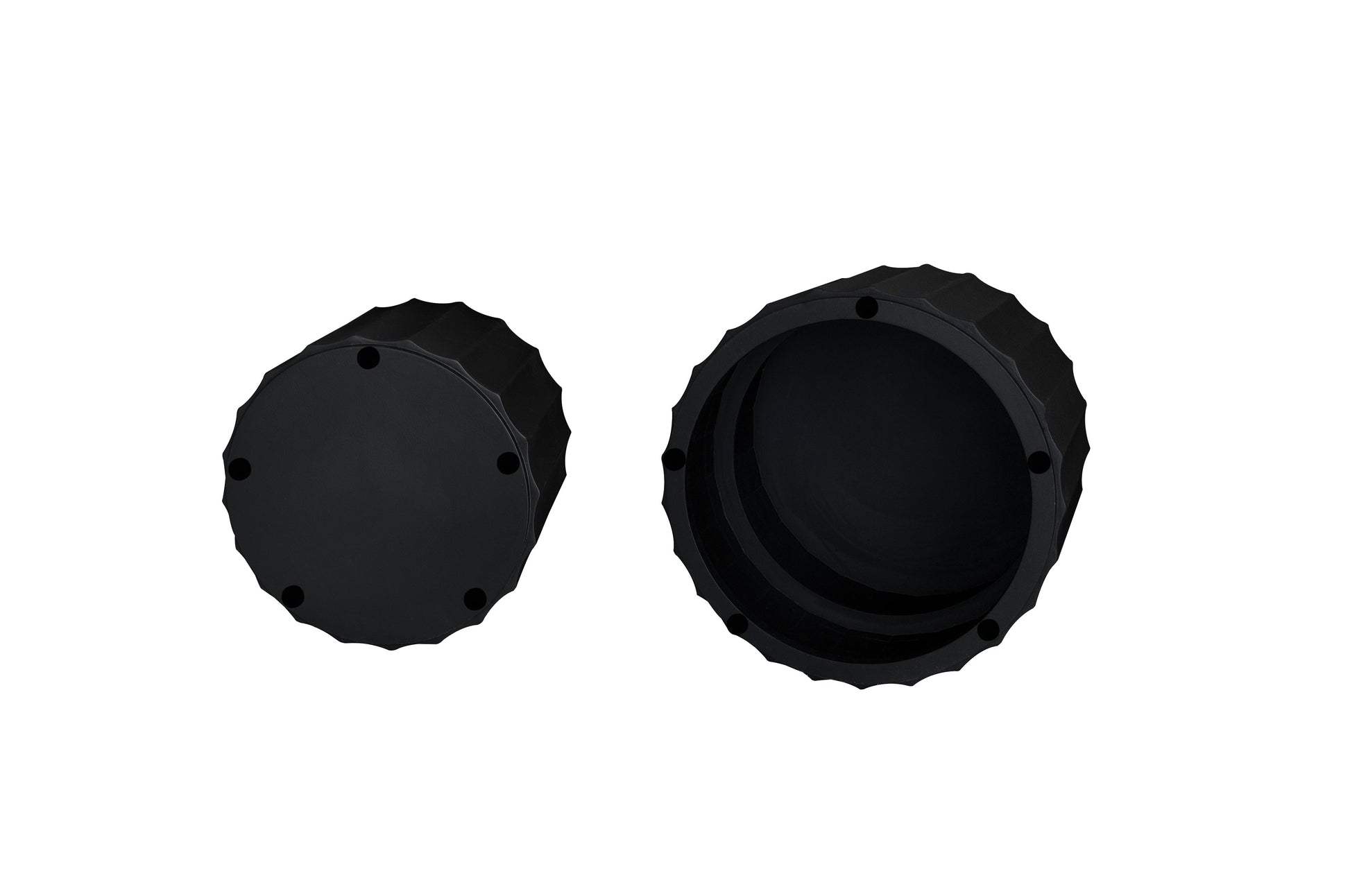 Coffee Table Set of 2, Round Coffee Table ,Nesting Coffet Table,End table,Circle Sidetable for Living room ,Bedroom - Korvel