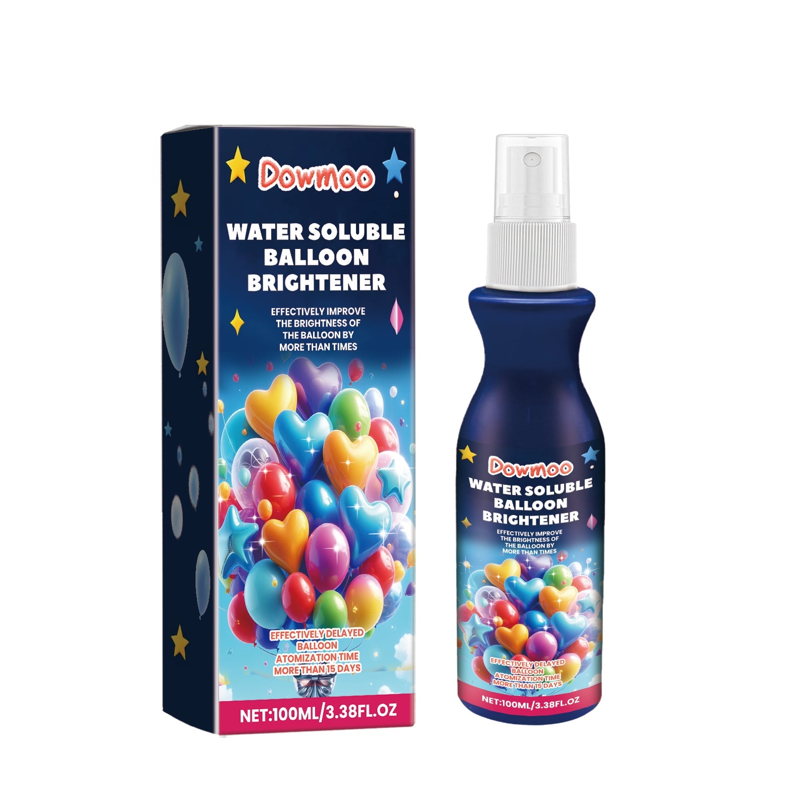 Balloon Highlighter Spray, Balloon Surface Texture Gloss Long-Lasting Anti-Oxidation Appearance Polishing Spray - Korvel