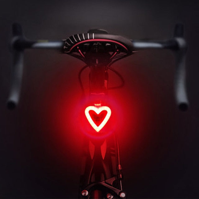 Lumière de vélo rechargeable USB à modes d'éclairage multiples