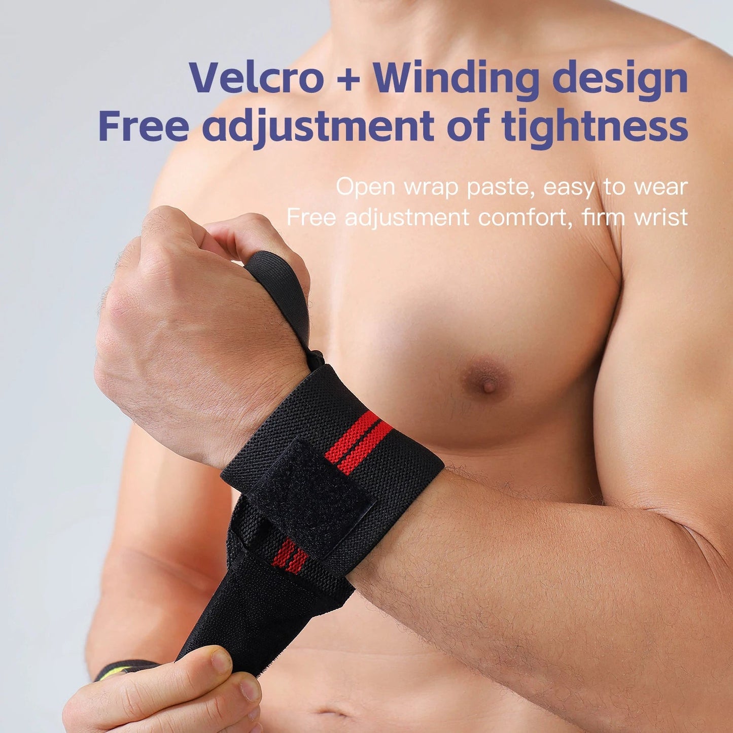 Fitness Strap Wrist Protector Sports Wrist Protector Joint Cover Elastic Bandage Power Band - Korvel
