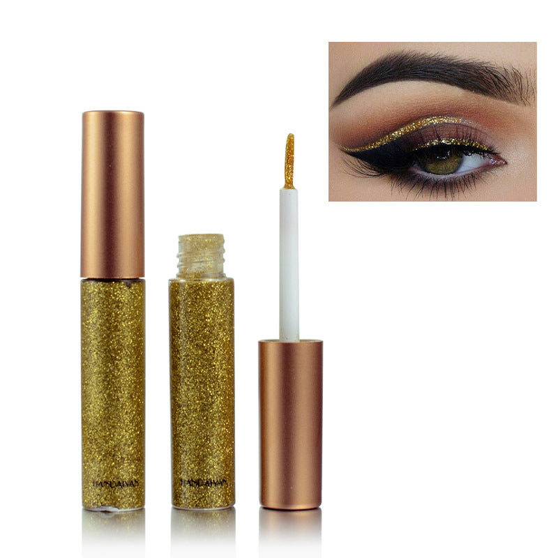 HANDAIYAN Explosive Glitter Liquid Eyeliner Set Sequin Pop Eyeliner Liquid 10 Pack - Korvel