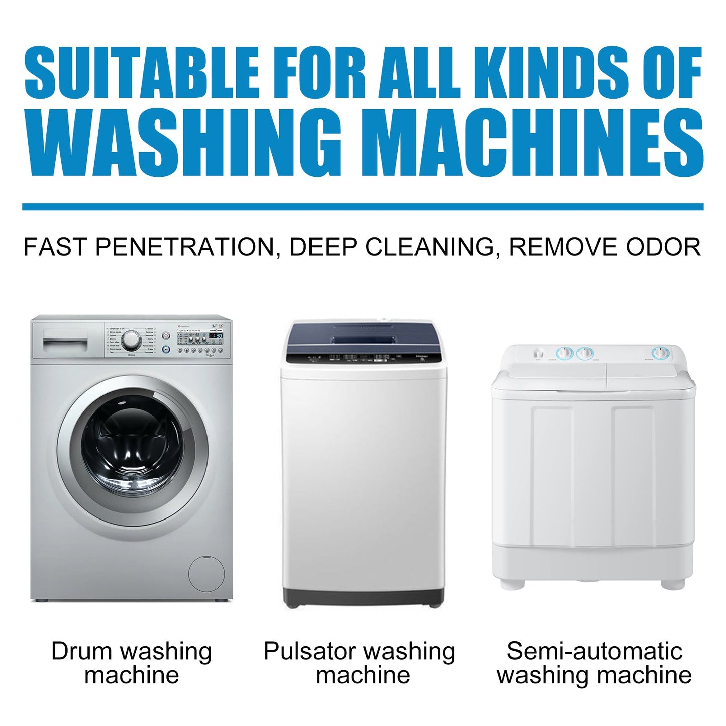 Washing Machine Cleaning Tablets, Rotary Wave Wheels For Household Washing Machine Slots Clean Odors And Dirt - Korvel