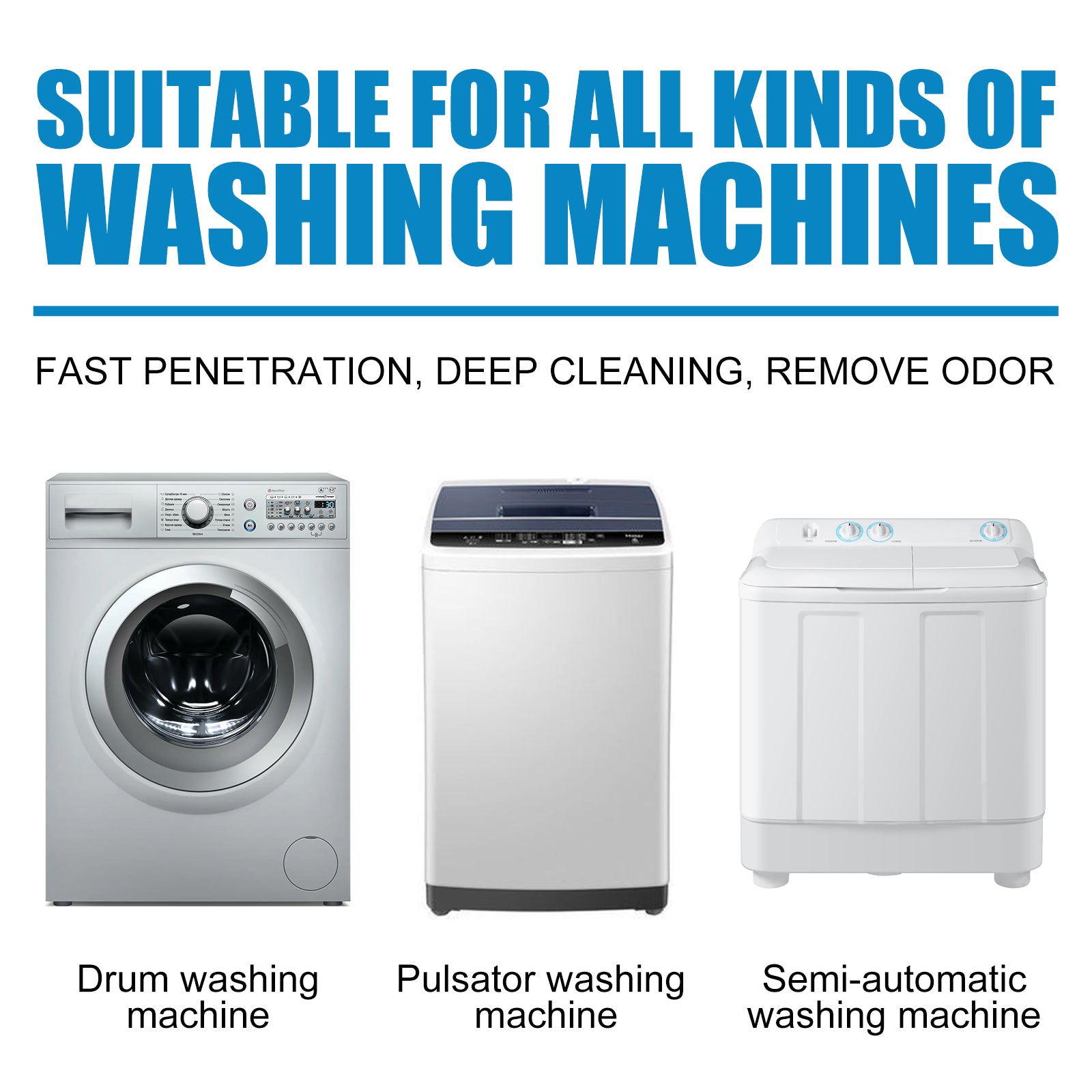 Washing Machine Cleaning Tablets, Rotary Wave Wheels For Household Washing Machine Slots Clean Odors And Dirt - Korvel