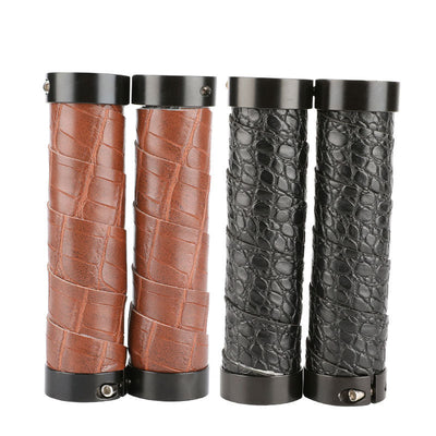 Premium Double-Sided Locking Bicycle Handlebar Grips