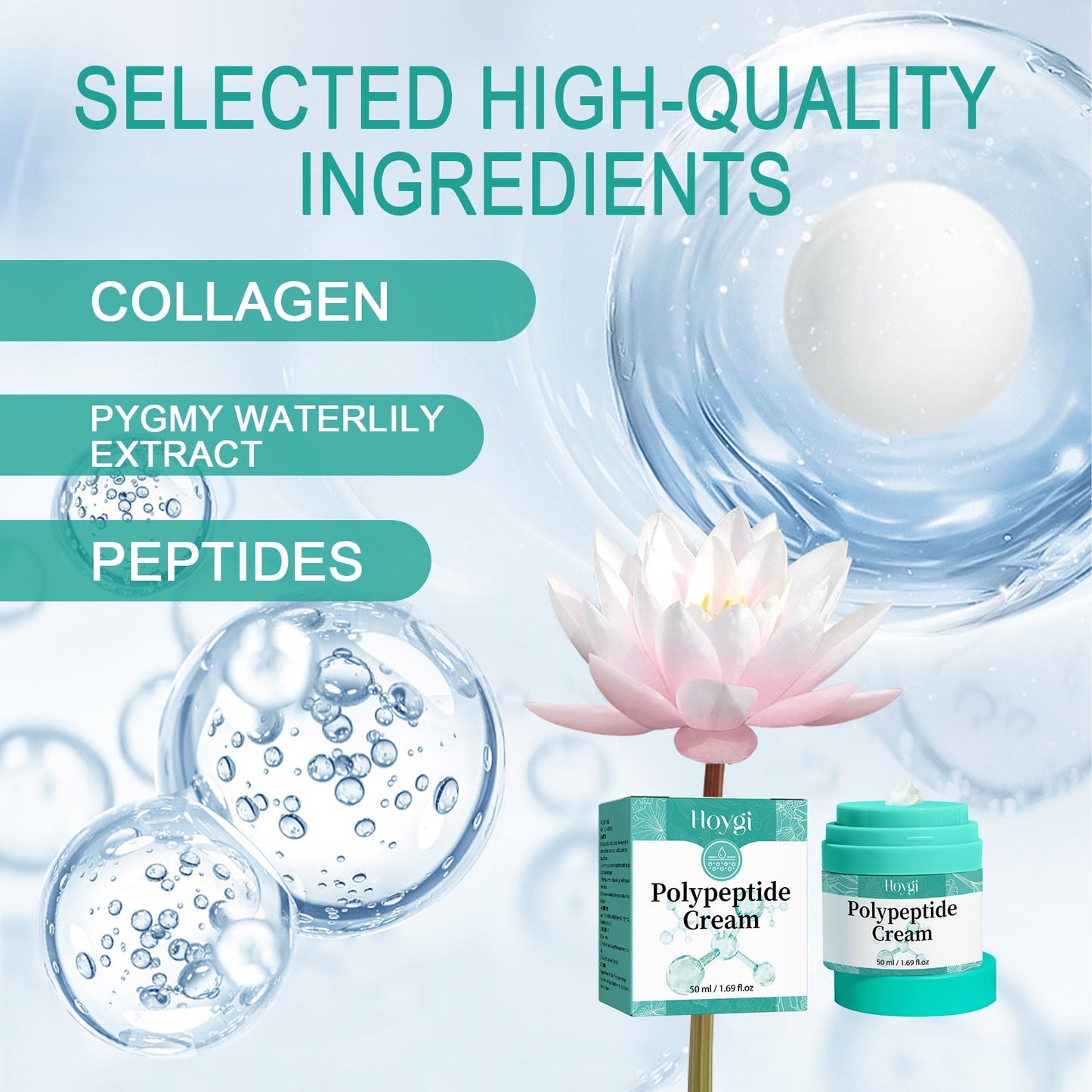 Crème hydratante premium pour une peau radieuse