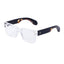 Fashionable boxy sunglasses for men with a simple frame that can be paired with nearsighted glasses - Korvel