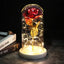 Enchanted Glass Rose Decoration for Home Decor