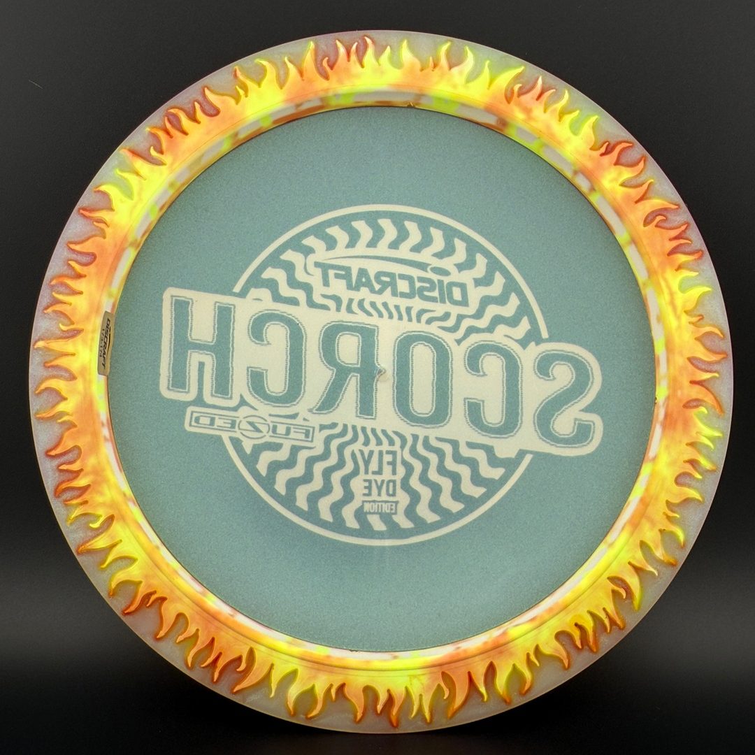 Fly Dye FuZed Sparkle Scorch - Disco de Golf de Edición Limitada