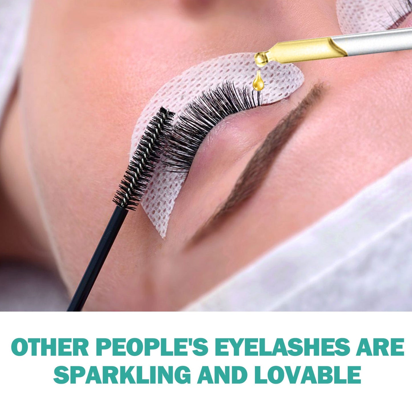 Eyelash Nourishing Oil, Natural Lengthening And Curling Volumizing Thick Mascara - Korvel