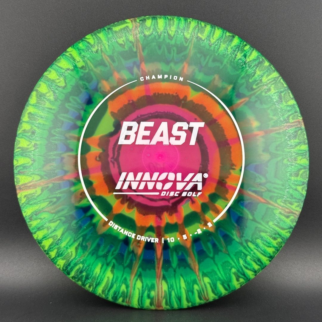 I-Dye Champion Beast Disc Golf Driver