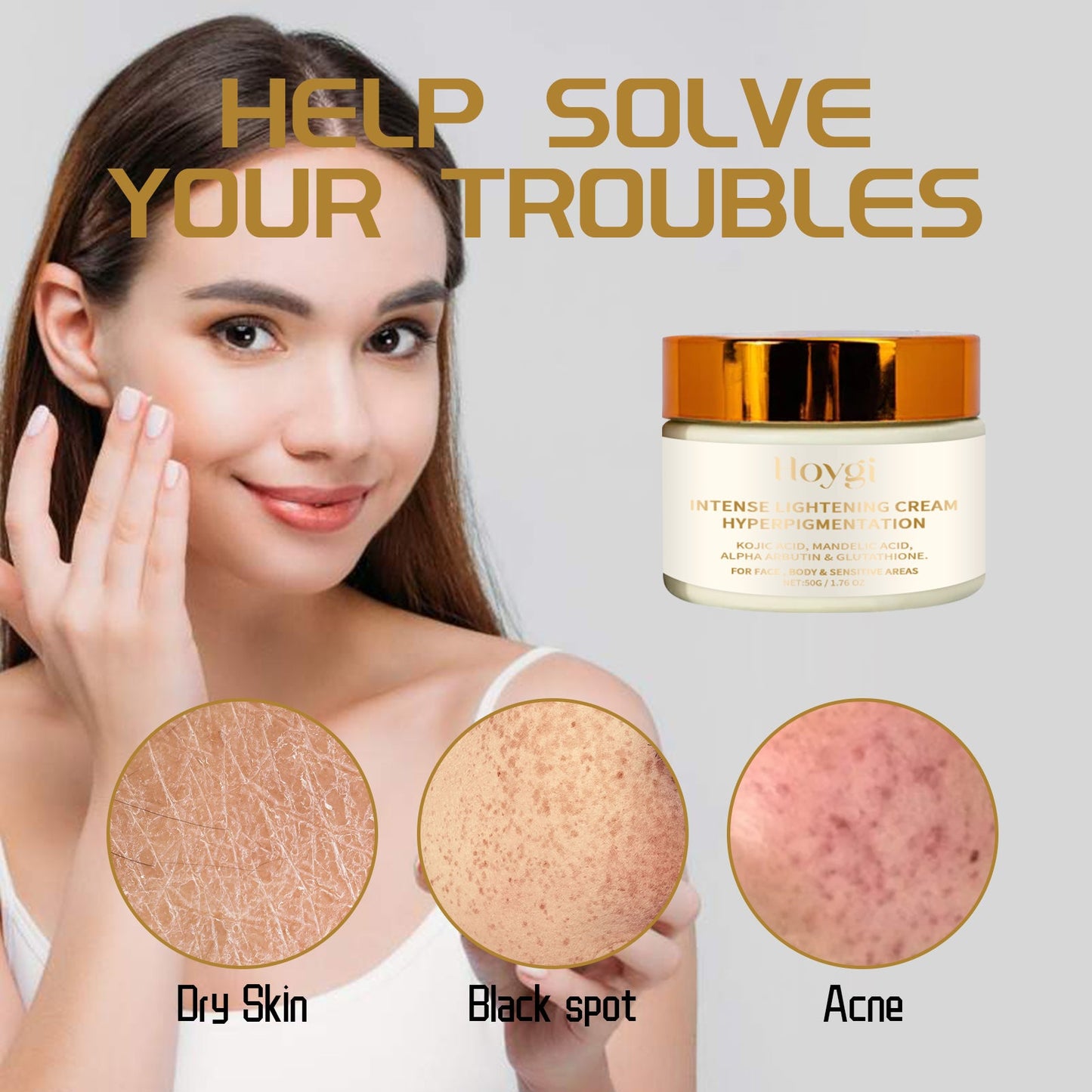 Crema Aclarante Intensa - Hidratante Ultra Radiante