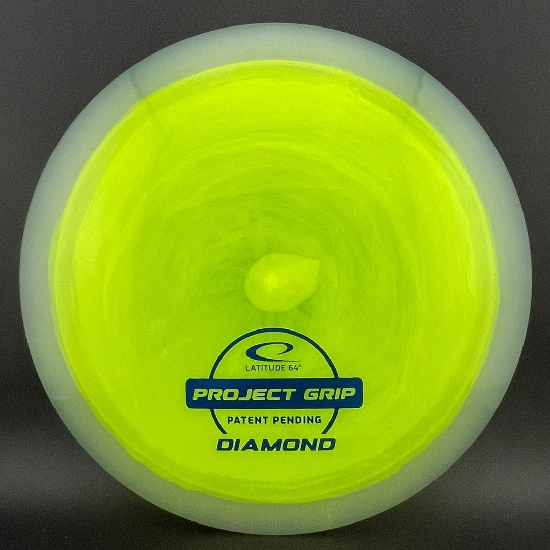 Project Grip Diamond Disc Golf Driver - Brevet en attente